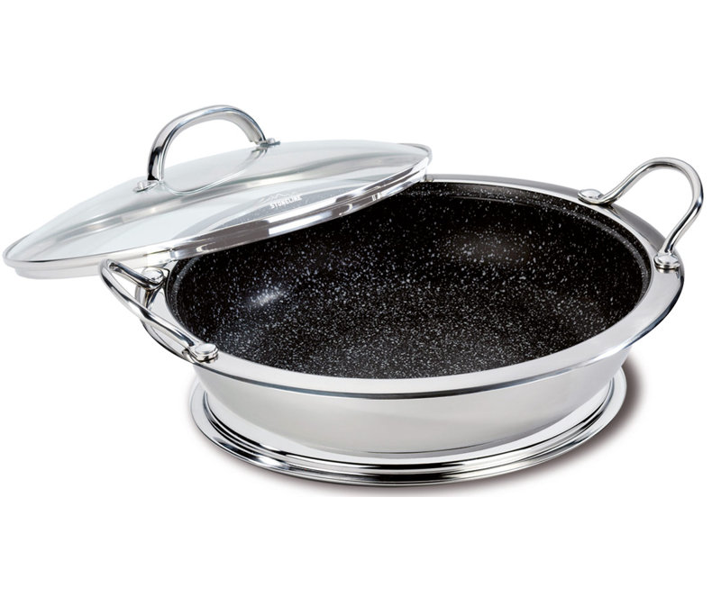 Stoneline 28cm NonStick Specialty Pan with Lid Wayfair.co.uk